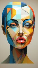 Mix traditional art techniques with digital tools to create a unique blend of styles   low poly