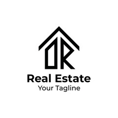 dr real estate logo, real estate ,real estate modren logo,real estate minimlist logo business logo,real estate creative logo,logo for real estate,construction logo, property logos ,