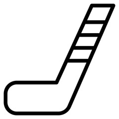 hockey stick line  - obrazy, fototapety, plakaty