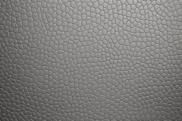 Gray leather pattern background with copy space for text or design showing the texture