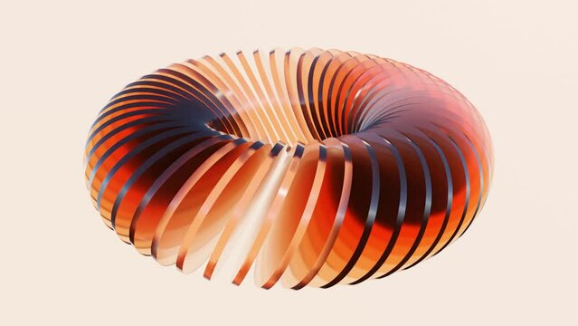 Geometric Symphonies: Abstract 3D Visual Experience