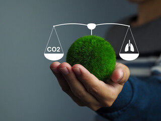 CO2 Scale and Health Carbon dioxide emissions and their effects on nature and the respiratory...