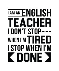 Teacher day tshirt design concept with lettering