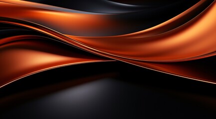 a black and gold wavy lines