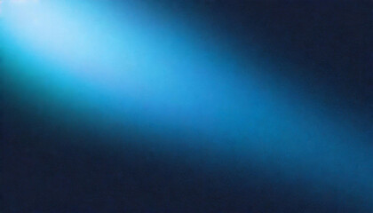 Blue gradient background grainy glowing blue light on dark backdrop noise texture effect banner...