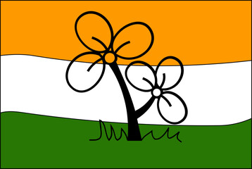 All India trinomool congress logo symbol