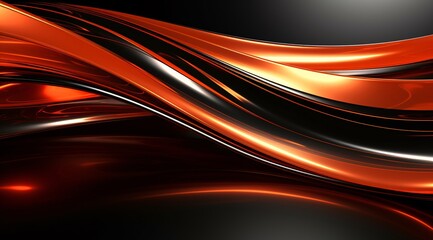 a black and gold wavy lines