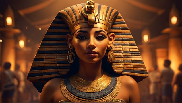 Egypt queen in cultural : Cleopatra's Beauty Secrets: Ancient Egyptian Cosmetics
