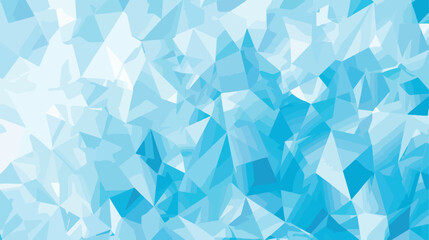 Naklejka na ściany i meble Light BLUE vector polygon abstract background. Geomet