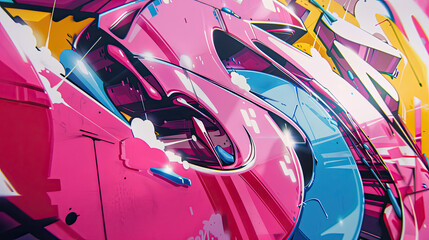 graffiti on the wall