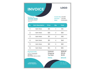 invoice design