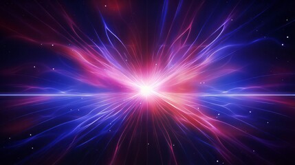Abstract background with a star burst