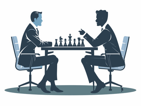 chess masters in action