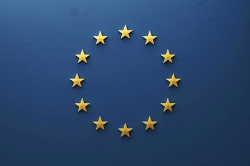 european union flag, Europe Day, Poster,Design. - obrazy, fototapety, plakaty