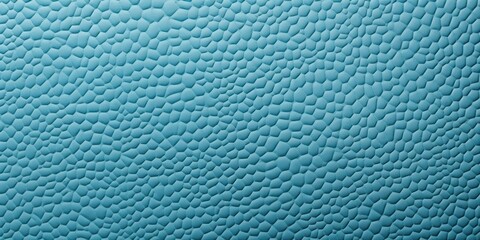 Sky Blue leather pattern background with copy space for text or design showing the texture