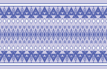 Geometric ethnic oriental pattern traditional on background.Aztec style,embroidery,abstract,vector illustration.design for texture,fabric,clothing,wrapping,carpet.