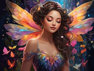 portrait of a fairy