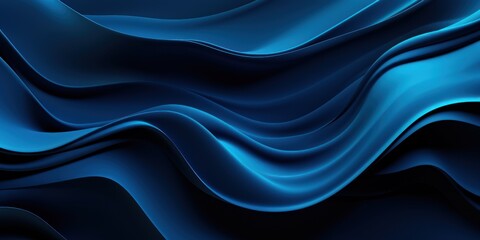 Blue abstract dark design majestic beautiful paper texture background 3d art - obrazy, fototapety, plakaty
