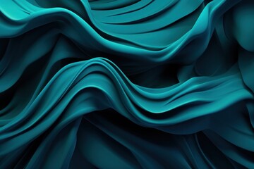 Cyan abstract dark design majestic beautiful paper texture background 3d art