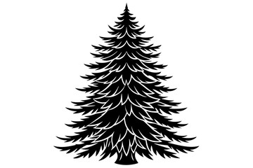 christmas tree illustration