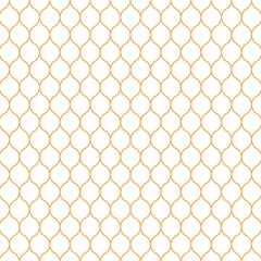 Naklejka premium Moroccan Turkish seamless arabic pattern background. Ramadan Mubarak muslim traditional islamic pattern. Gold blue geometric circular ornamental arabic symbol vector