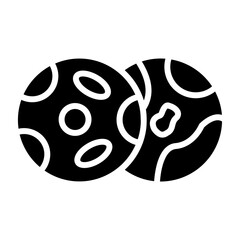 Eclipse glyph icon