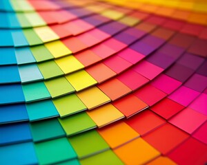 Incorporate a prisminspired color palette to make your advertisement pop