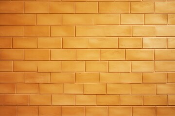 Tan majorelle shiny clean metro brick wall background pattern with copy space for design blank 