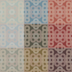 Chinese, Japanese and Korea seamless pattern in oriental geometric traditional of Asia. - 778187549