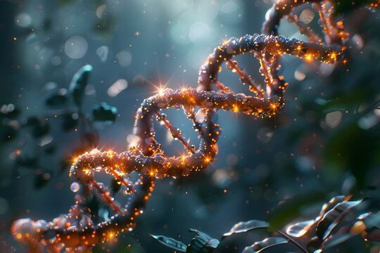 Exploring Genetic Polymorphism and Its Contribution to Population Diversity Through Cinematic D Rendering and Hyper