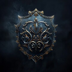 Fototapeta premium Design a shield-like symbol that represents protection against the thundering force of bearish pressures