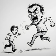 illustration of a person running