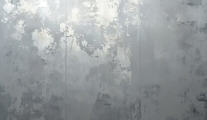 Abstract gray concrete wall background with scratches and stains. 
