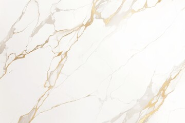 A closeup of white marble with gold veins, showcasing the natural texture and elegance in an elegant setting. 
