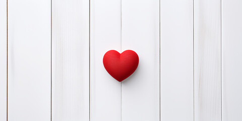 red heart on white wood wood heart with merry valentines day hd frame сreated with Generative Ai
