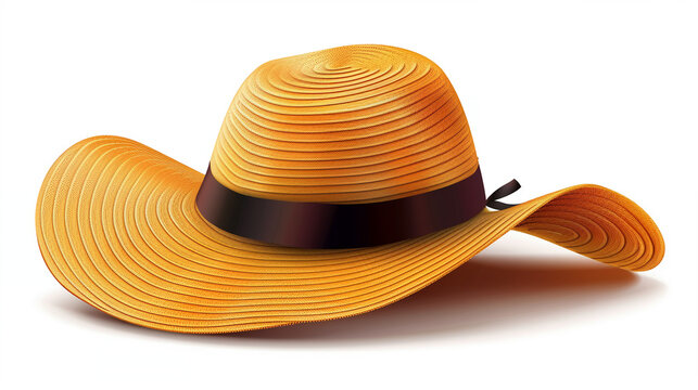 Beach hat clipart for sun protection