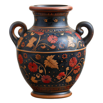 Ancient Greek vase PNG. Ancient jug isolated. Amphora vase PNG. Pithos vase PNG. Pelike jug PNG