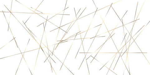 Abstract background with lines. Golden lines on White paper. Line wavy abstract vector technology line pattern background.