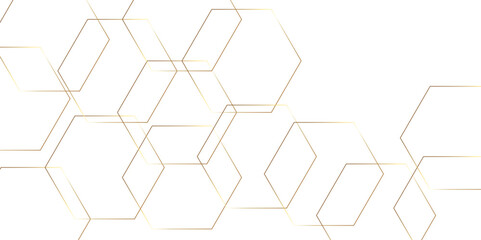 seamless pattern with hexagons. Abstract background with lines. Modern simple style hexagonal graphic concept. Background with hexagons.	