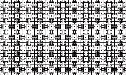 Embrace timeless elegance with this captivating black and white geometric pattern. Perfect for adding sophistication to your designs.