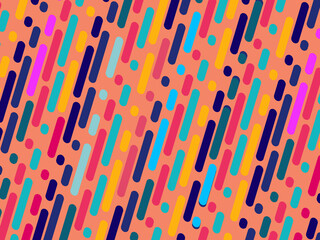 Retro abstract background vector, vintage geometric lines design, simple colorful lines classic grunge wallpaper.