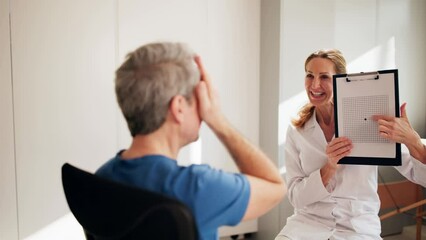 Amsler Grid Sight Examination