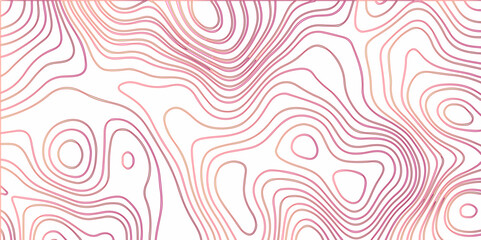 Abstract topographic background. Blank topographic contour map subtle. Vector background design. geographic design background. - obrazy, fototapety, plakaty
