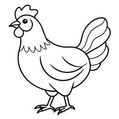 hen and rooster