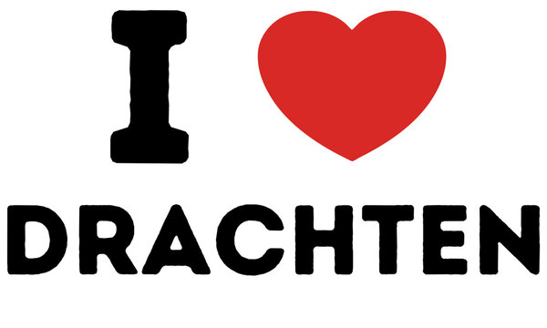 I Love Drachten Netherlands