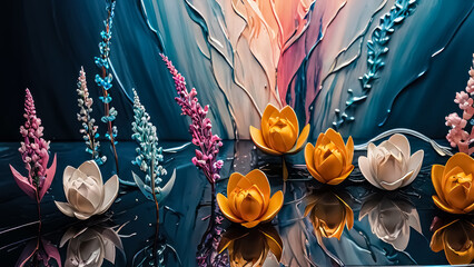 Transform Your Home: Freehand Abstract Art Murals and Carpets