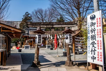 Foto op Plexiglas 埼玉県 川越熊野神社 鳥居 © nikomani