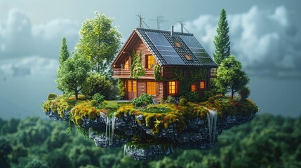 Bold infographic of the benefits of renewable energy for the environment and economy, informative and engaging