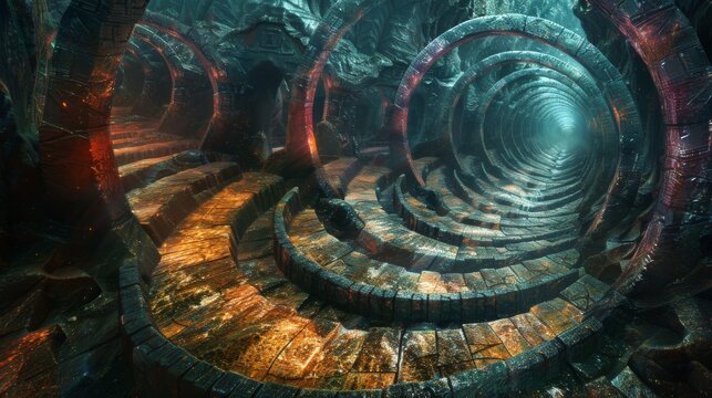 Through gravitational mazes gimbals unlock the path to obsidian secrets