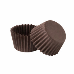 Brown paper baking forms for muffins